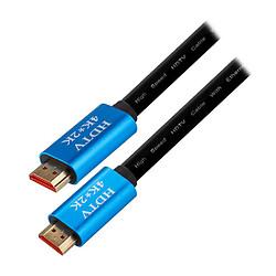 Кабель HDMI-HDMI 2.0V 4K, HDMI, 5.0 м., Чорний