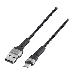 USB кабель Remax RC-124m Jany, MicroUSB, Черный