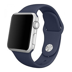 Ремінець Apple Watch 38 / Watch 40, Silicone WatchBand, Midnight Blue, Синій
