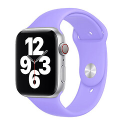 Ремешок Apple Watch 38 / Watch 40, Silicone WatchBand, Light Violet, Фиолетовый