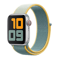 Ремінець Apple Watch 38 / Watch 40, Sport Loop Band, Yellow/Green, Зелений