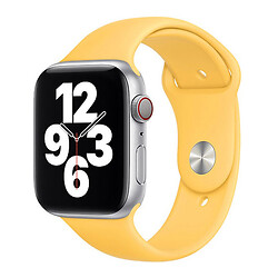 Ремешок Apple Watch 42 / Watch 44, Silicone WatchBand, Желтый