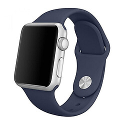 Ремешок Apple Watch 42 / Watch 44, Silicone WatchBand, Midnight Blue, Синий