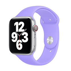 Ремешок Apple Watch 42 / Watch 44, Silicone WatchBand, Light Violet, Фиолетовый