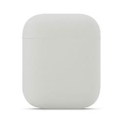 Чохол (накладка) Apple AirPods / AirPods 2, Silicone Classic Case, Білий
