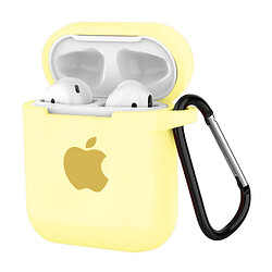 Чохол (накладка) Apple AirPods / AirPods 2, Silicone Classic Case, Жовтий