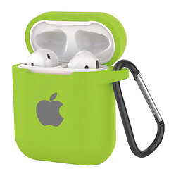 Чохол (накладка) Apple AirPods / AirPods 2, Silicone Classic Case, Зелений