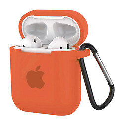 Чехол (накладка) Apple AirPods / AirPods 2, Silicone Classic Case, Оранжевый