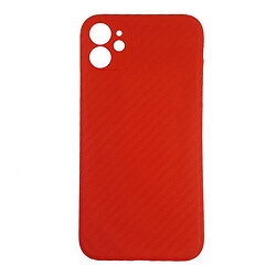 Чехол (накладка) Apple iPhone 11, Anyland Carbon, Красный