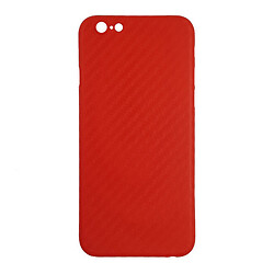 Чохол (накладка) Apple iPhone 6 / iPhone 6S, Anyland Carbon, Червоний