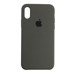 Чохол (накладка) Apple iPhone X / iPhone XS, Original Soft Case, Кавовий