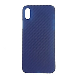 Чехол (накладка) Apple iPhone X / iPhone XS, Anyland Carbon, Синий