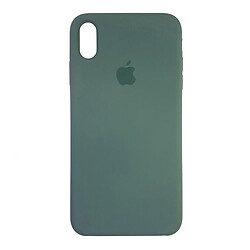 Чохол (накладка) Apple iPhone XS Max, Original Soft Case, Зелений