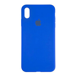 Чохол (накладка) Apple iPhone XS Max, Original Soft Case, Sapphire Blue, Синій