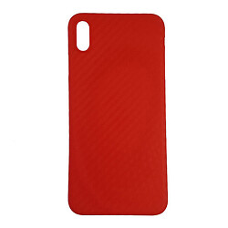Чохол (накладка) Apple iPhone XS Max, Anyland Carbon, Червоний