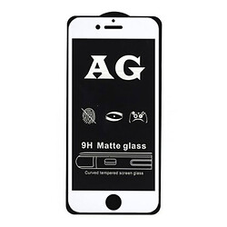 Защитное стекло Apple iPhone 7 Plus / iPhone 8 Plus, AG, 2.5D, Белый