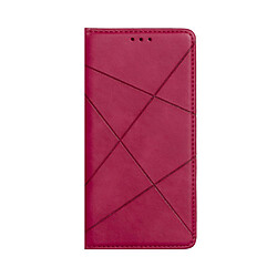 Чехол (книжка) Samsung A217 Galaxy A21s, Business Leather, Малиновый