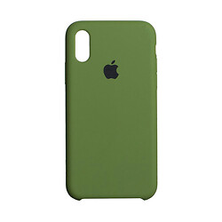 Чохол (накладка) Apple iPhone X / iPhone XS, Original Soft Case, Army Green, Зелений
