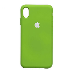 Чохол (накладка) Apple iPhone XS Max, Original Soft Case, Зелений