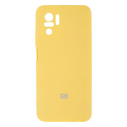 Чехол (накладка) Xiaomi Redmi Note 10 / Redmi Note 10s, Original Soft Case, Желтый