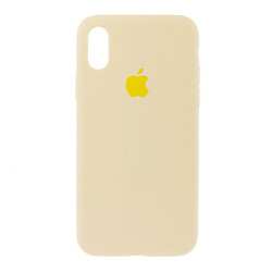 Чохол (накладка) Apple iPhone 6 Plus / iPhone 6S Plus, Original Soft Case, Кремовий, Жовтий