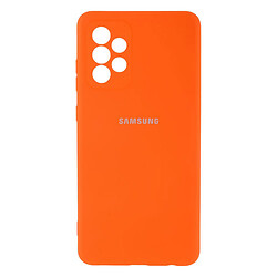 Чохол (накладка) Samsung A725 Galaxy A72, Original Soft Case, Помаранчевий