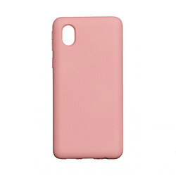 Чохол (накладка) Samsung A013 Galaxy A01 Core / M013 Galaxy M01 Core, Original Soft Case, Рожевий