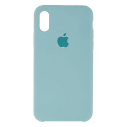 Чохол (накладка) Apple iPhone X / iPhone XS, Original Soft Case, Marine Green, Бірюзовий