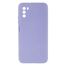 Чехол (накладка) Xiaomi Pocophone M3, Original Soft Case, Светло-Фиолетовый, Фиолетовый