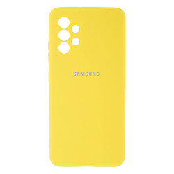 Чохол (накладка) Samsung A525 Galaxy A52, Original Soft Case, Flash, Жовтий