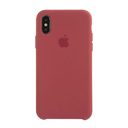 Чохол (накладка) Apple iPhone X / iPhone XS, Original Soft Case, Камелія, Рожевий