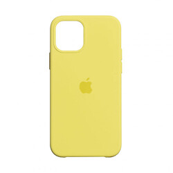 Чохол (накладка) Apple iPhone 12 / iPhone 12 Pro, Original Soft Case, Яскраво жовтий, Жовтий