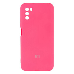 Чехол (накладка) Xiaomi Pocophone M3, Original Soft Case, Shiny Pink, Розовый