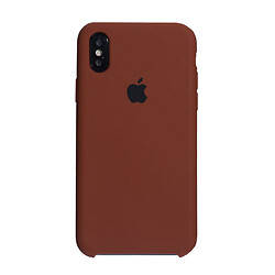 Чехол (накладка) Apple iPhone X / iPhone XS, Original Soft Case, Коричневый