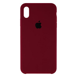 Чехол (накладка) Apple iPhone XS Max, Original Soft Case, Garnet, Бордовый
