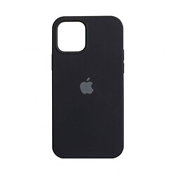 Чохол (накладка) Apple iPhone 12 / iPhone 12 Pro, Silicone Classic Case, MagSafe, Чорний