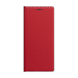 Чохол (книжка) Samsung M315 Galaxy M31, Carbon, Червоний