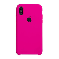 Чохол (накладка) Apple iPhone X / iPhone XS, Original Soft Case, Shiny Pink, Рожевий