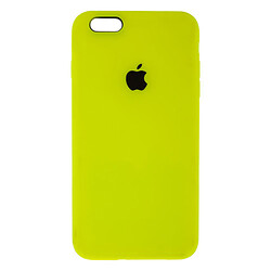 Чохол (накладка) Apple iPhone 6 Plus / iPhone 6S Plus, Original Soft Case, Флуоресцентний, Жовтий
