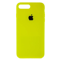 Чохол (накладка) Apple iPhone 7 Plus / iPhone 8 Plus, Original Soft Case, Флуоресцентний, Жовтий