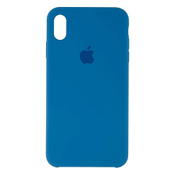 Чохол (накладка) Apple iPhone XS Max, Original Soft Case, Джинсовий, Синій
