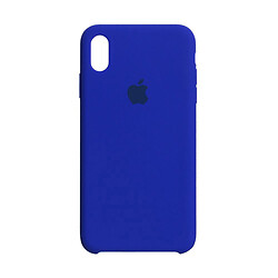 Чохол (накладка) Apple iPhone XS Max, Original Soft Case, Shiny Blue, Синій