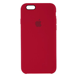 Чохол (накладка) Apple iPhone 6 / iPhone 6S, Original Soft Case, Wine Red, Червоний