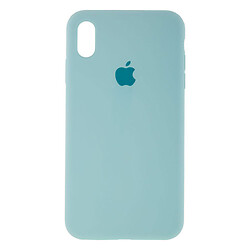Чохол (накладка) Apple iPhone XS Max, Original Soft Case, Marine Green, Бірюзовий