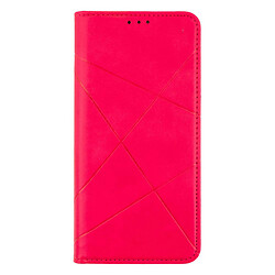 Чохол (книжка) Samsung A025 Galaxy A02S / M025 Galaxy M02s, Business Leather, Малиновий