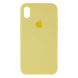 Чохол (накладка) Apple iPhone XR, Original Soft Case, Флуоресцентний, Жовтий