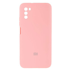 Чохол (накладка) Xiaomi Pocophone M3, Original Soft Case, Light Pink, Рожевий