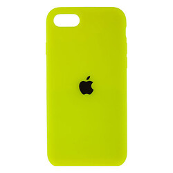Чехол (накладка) Apple iPhone 7 / iPhone 8 / iPhone SE 2020, Original Soft Case, Флуоресцентный, Желтый