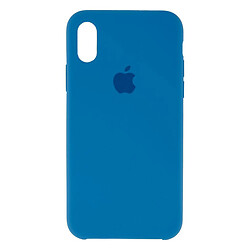 Чохол (накладка) Apple iPhone X / iPhone XS, Original Soft Case, Синій