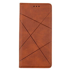 Чохол (книжка) Samsung A525 Galaxy A52, Business Leather, Коричневий